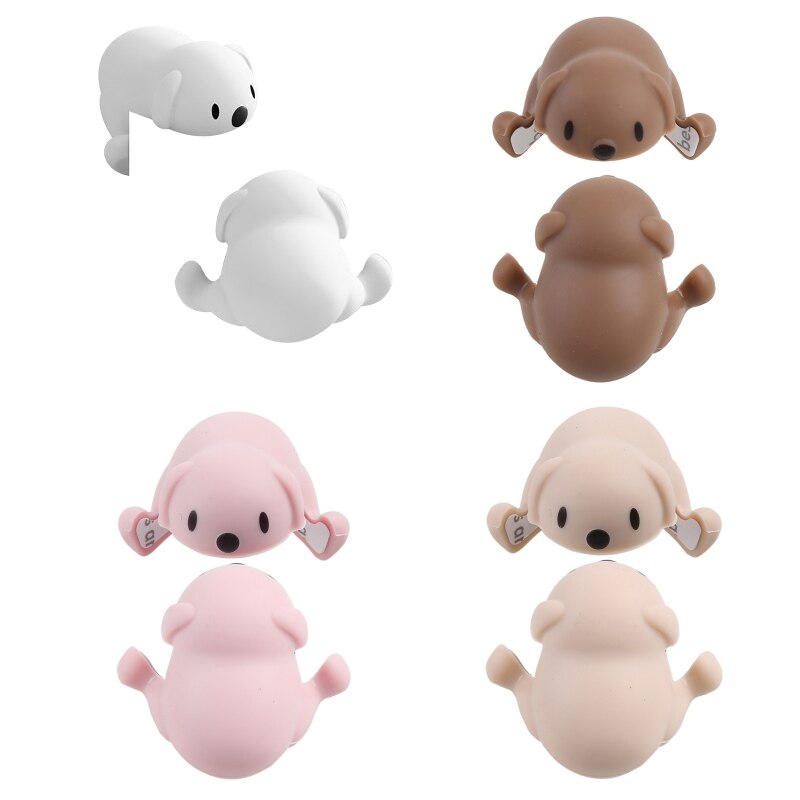 HUYU Cartoon Dog Table Corner Protector Silicone Safety Proofing Table Corner Guards