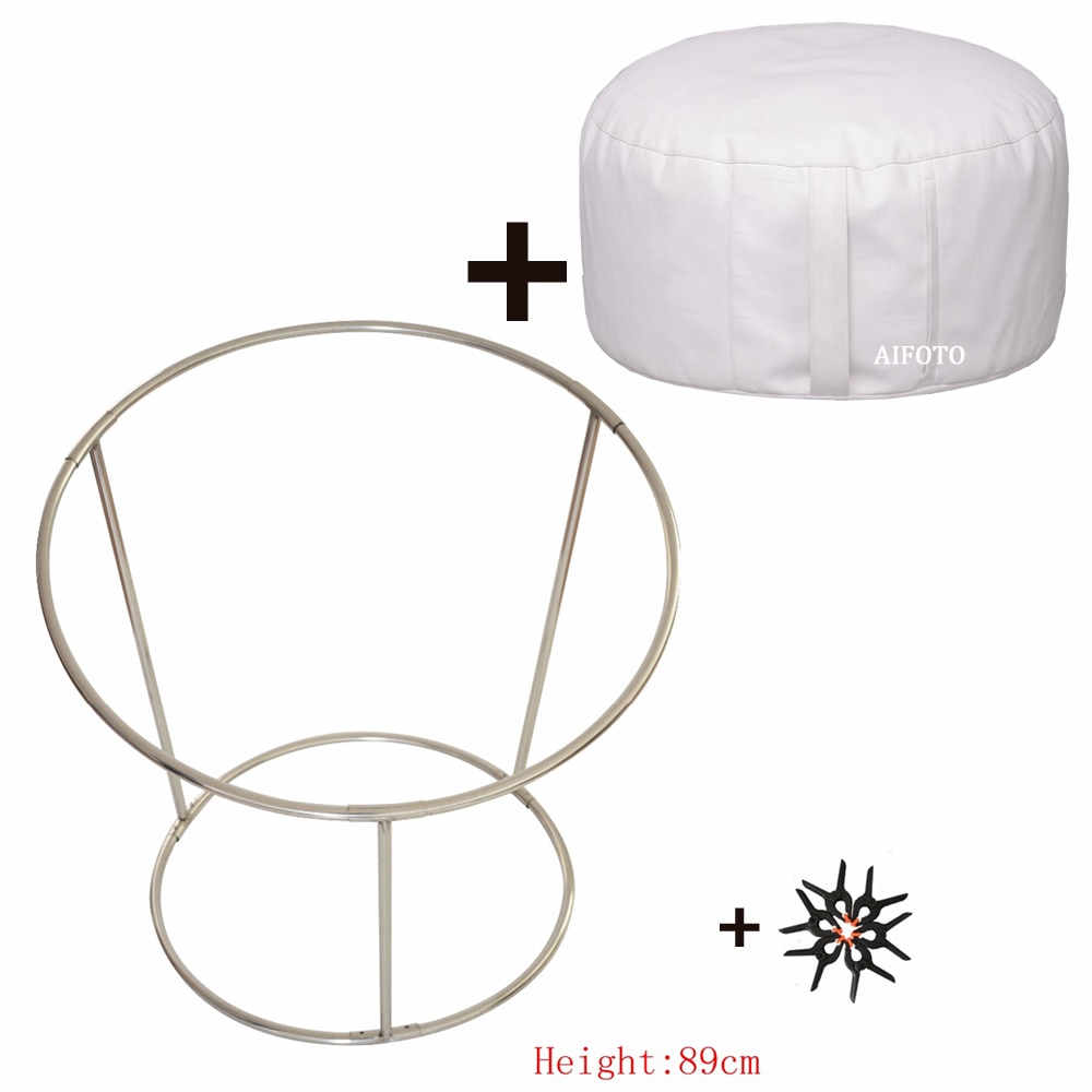 Relleno Beanbag Stand Posing Frame Set Newborn Poser Studio Backgrounds Photography Photo Props Bebe Posing Bean Bag for Newborn