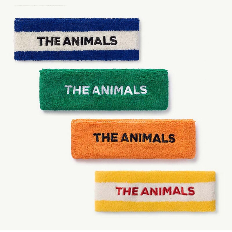 Per-sale 2022 TAO Kids Clothes Solid Color Striped Cotton Sweat Absorbing Letter Embroidered Sports Headband Hair Accessories