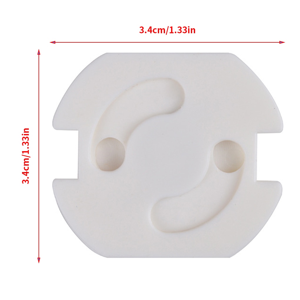 10pcs Baby Socket Cover EU Power Socket Electrical Outlet Baby Kids Child Safety Guard Anti Electric Shock Plugs Protector Cover