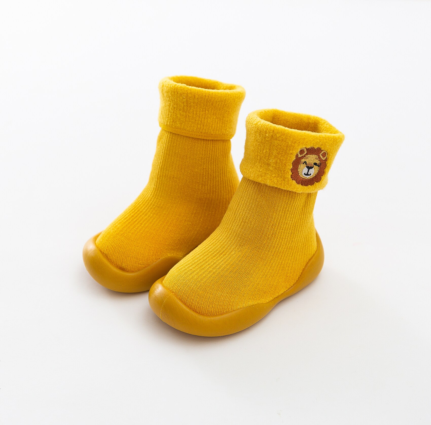 Children Non-slip Floor Socks Kids Toddler Shoes Unisex Baby Winter Socks Shoes Baby Girl Boy Soft Rubber Sole First Walkers