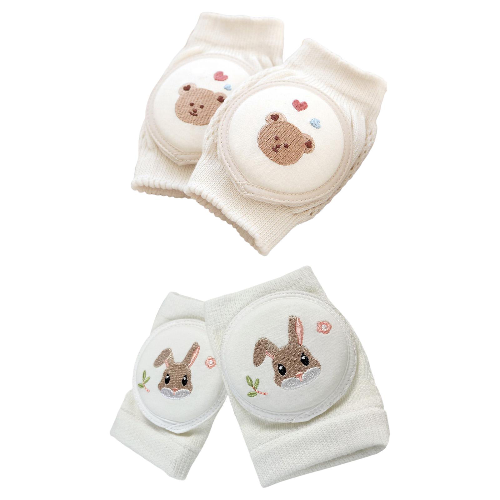 Infant Cartoon Elbow Pads Anti Slip Mesh Leg Warmers Thin baby Knee Pads for Infant Crawling Baby Newborn Boys