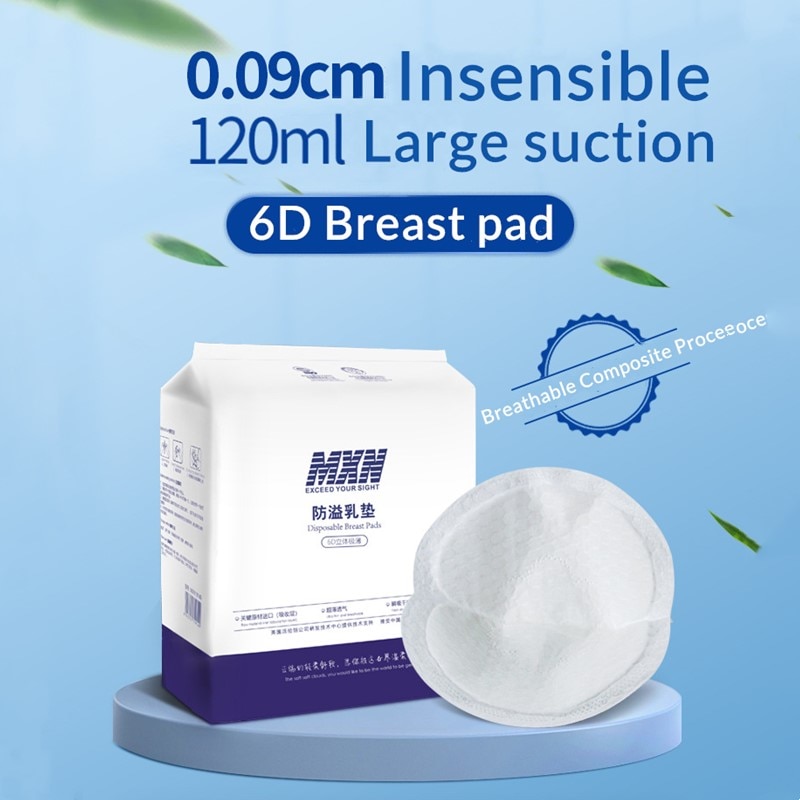 Wholesale MXN stereoscopic breast feeding pad for preventing breast overflow, breast pad for preventing breast overflow, disposa
