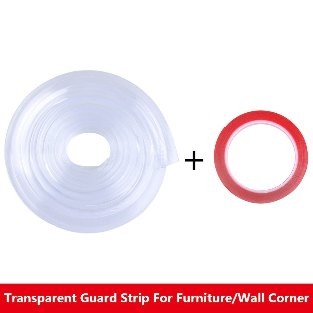 Home Foam Bumper Transparent Collision Cushion Table Edge Guard Strip Baby Safety Desk Corner Protector