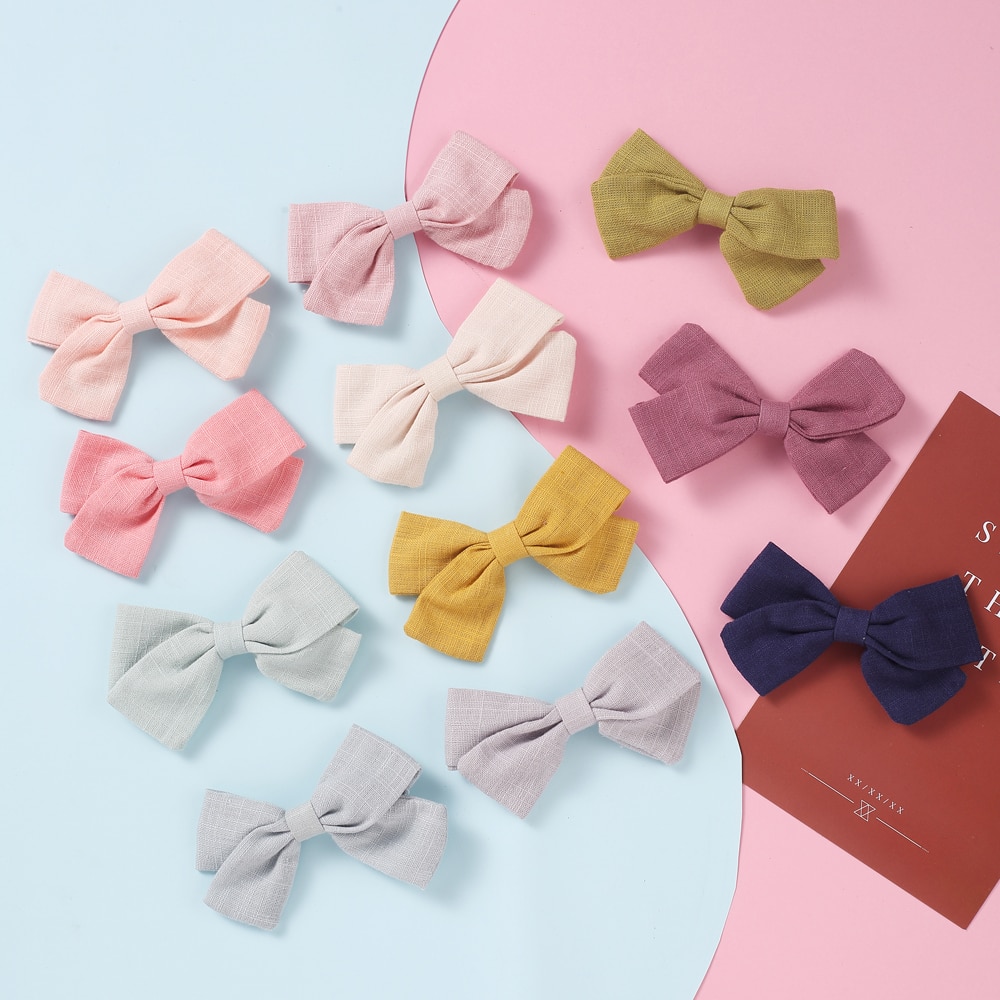 Cute BB Clips Lovely Hair Clips For Children Sweet Newborn Barrettes Soft Hairpins For Baby Girls Hair Accessories Kawaii