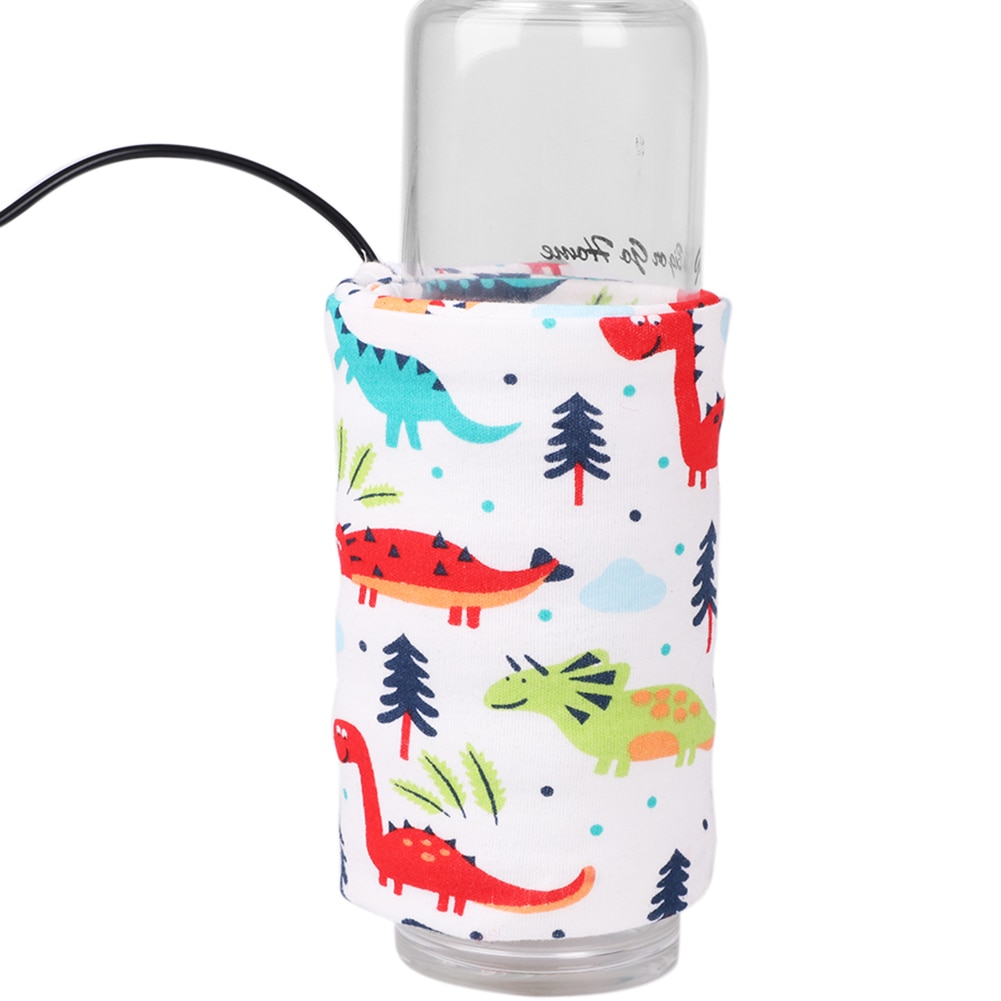 Babies Milk Heater Portable USB Baby Milk Bottle Warmer Storage Cover Insulation Thermostat Travel Cup Heater Baby Care