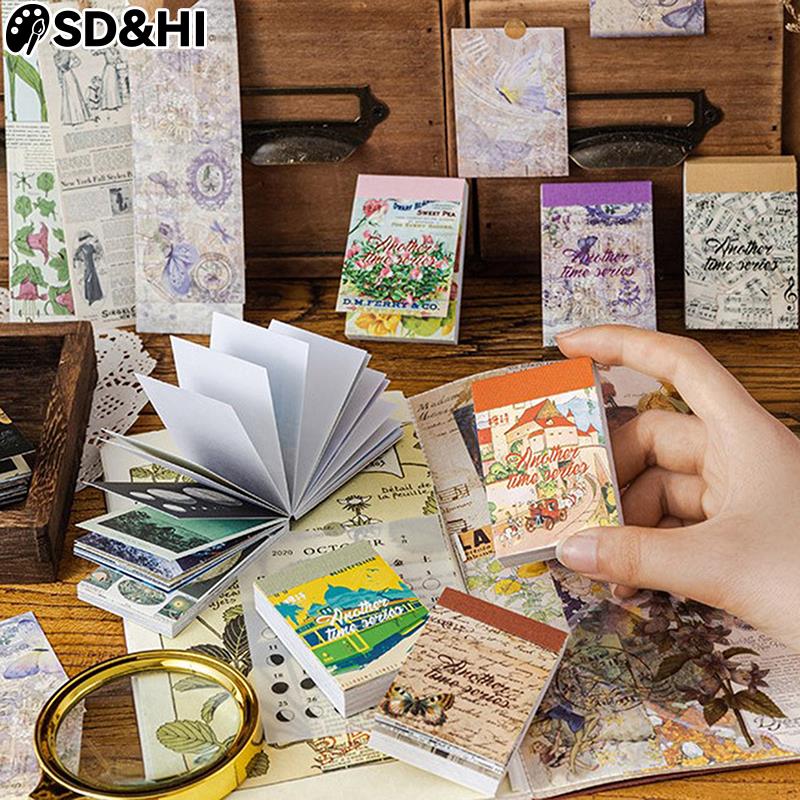 50sheets Another Time Planner Decorative Stickers Scrapbooking Stick Label Diary Album Stationery Painting Sticker Accessories