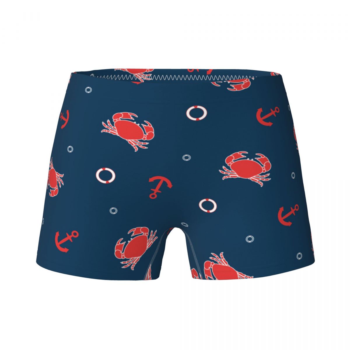Girl Cute Colorful Crab Boxer Child Pure Cotton Pretty Underwear Kids Teenagers Sea Animal Underpants Shorts For 4-15Y