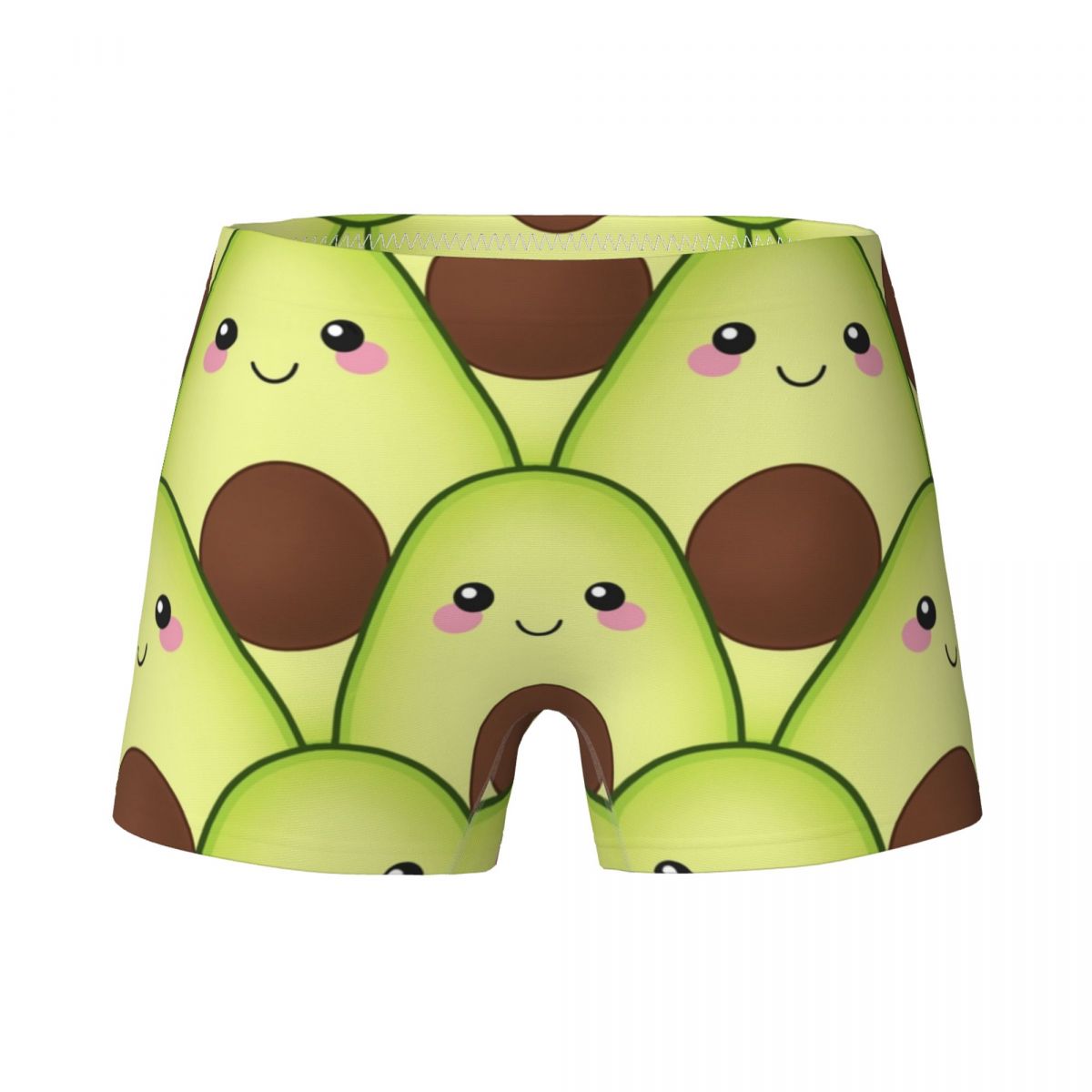 Girls Cute Avocados Tile Boxer Child Pure Cotton Underwear Teenagers Underpants Soft Briefs For 4-15Y