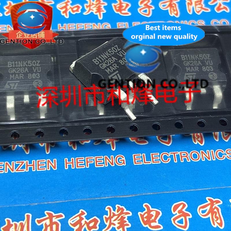 10PCS STB11NK50Z B11NK50Z TO-263 500V 11A in stock 100% new and original