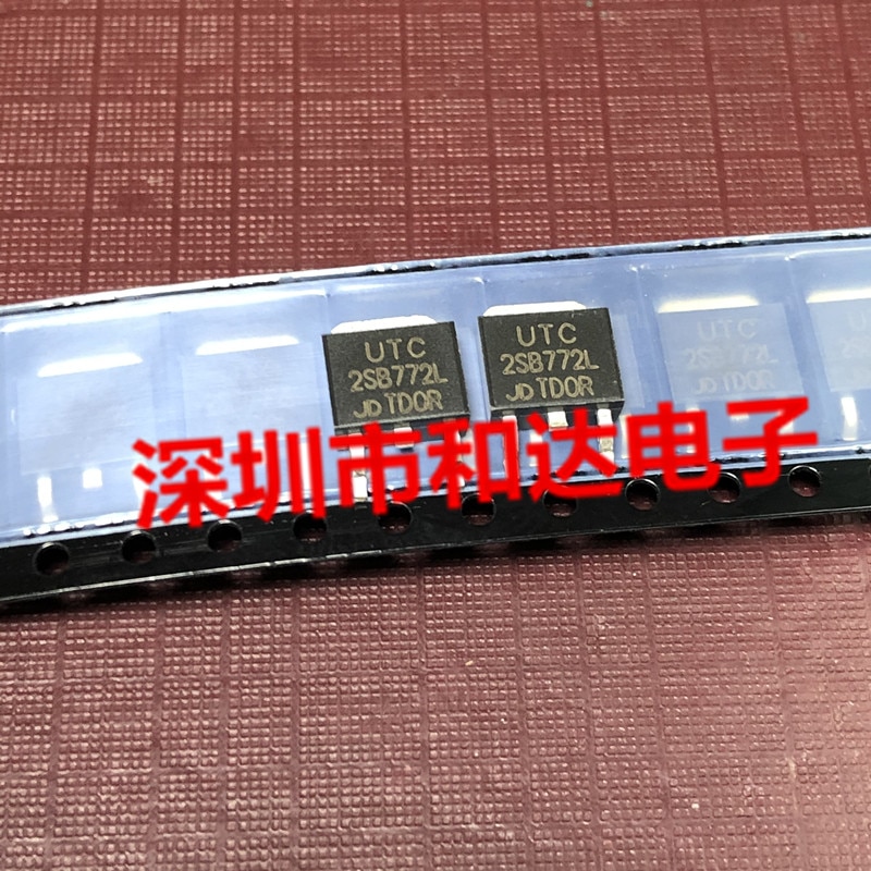 10pcs orginal new 2SB772L MOS FET SMD TO-252 -40V -3A