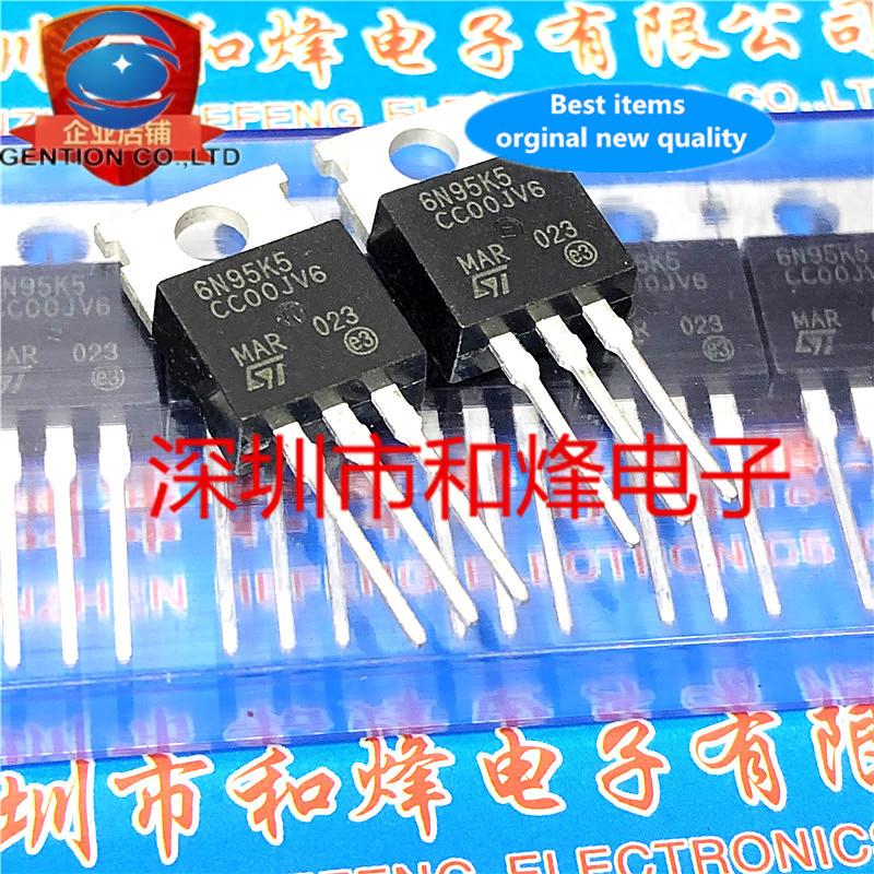 10pcs 100% orginal new 6N95K5 STP6N95K5 TO-220 950V 9A