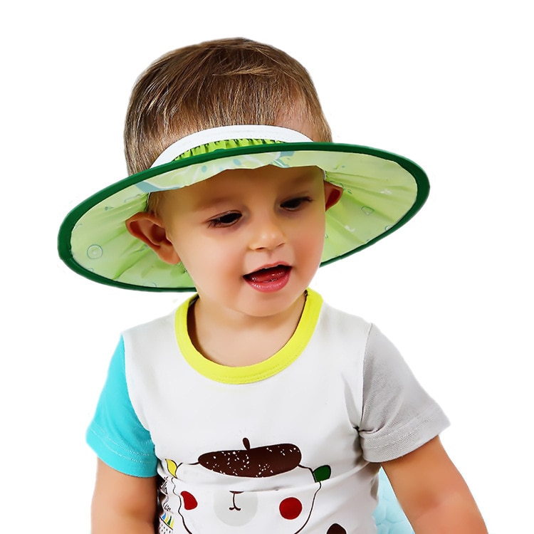Fruit Baby Supplies Waterproof Ear Protection Baby Adjustable Shampoo Cap Bath Shower Cap Yiwu Shampoo Cap