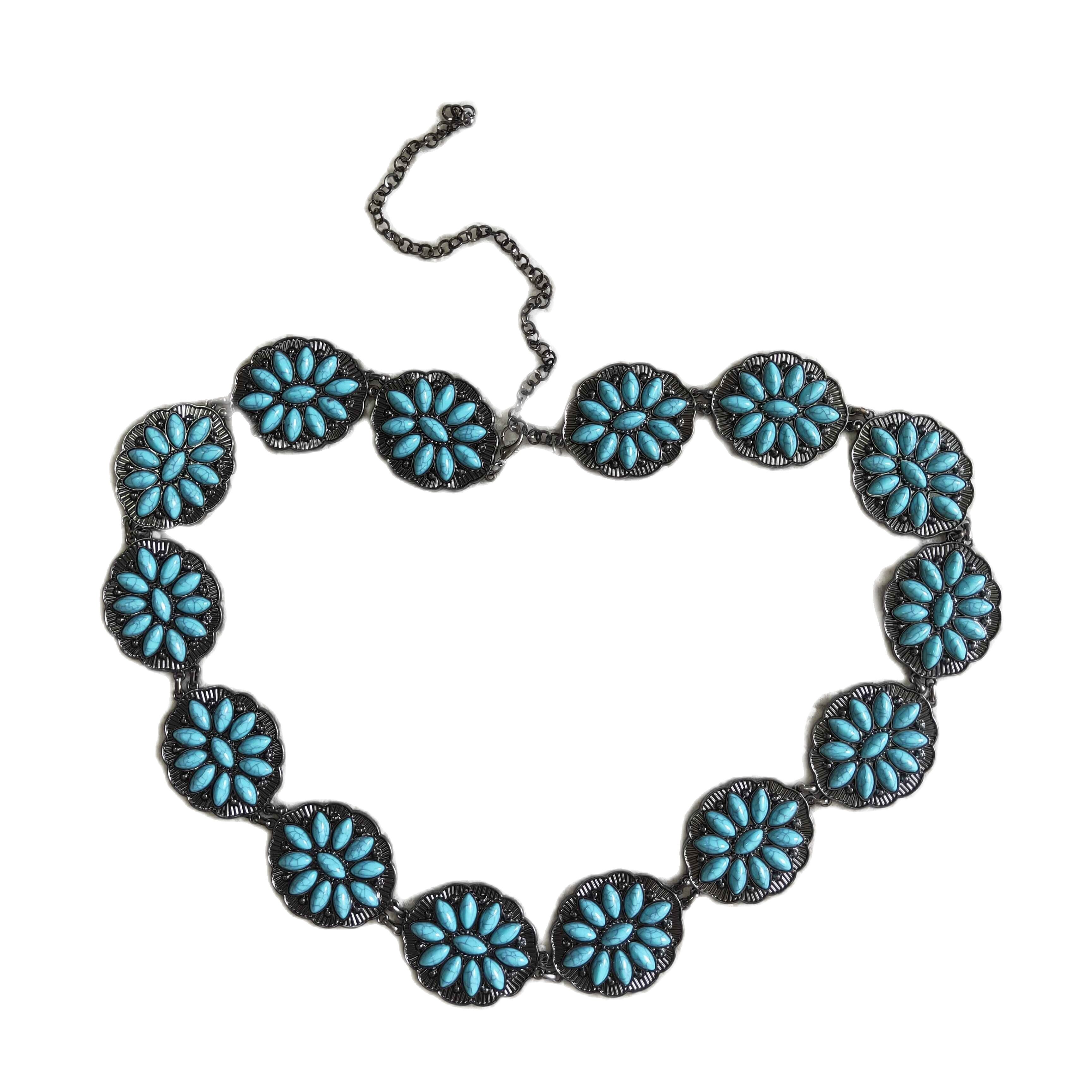 GB0003 Adult Turquoise Belt