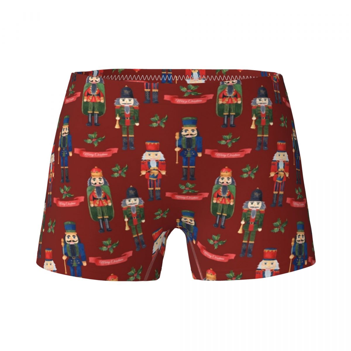 Cotton Vintage Christmas Nutcracker Children Panties Tree Star Cartoon Brief Baby