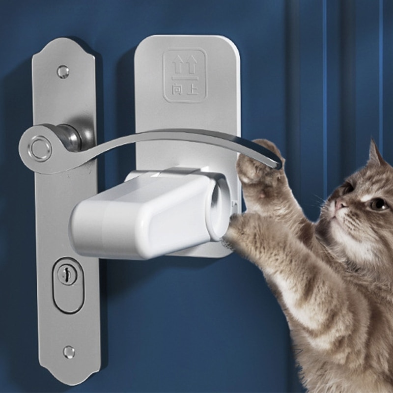 Plastic Child Safe Security Window Lock Door Sash Lock Anti-opening Safety Door Handle Fixed Latch Hardware Locks