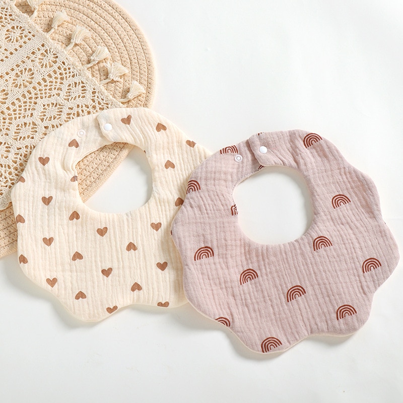 Cotton Bibs for Boys Girls Bibs Infant Bib Newborn Burp Feeding Bibs Fashion Newborn Gifts Bibs Feeding Towel