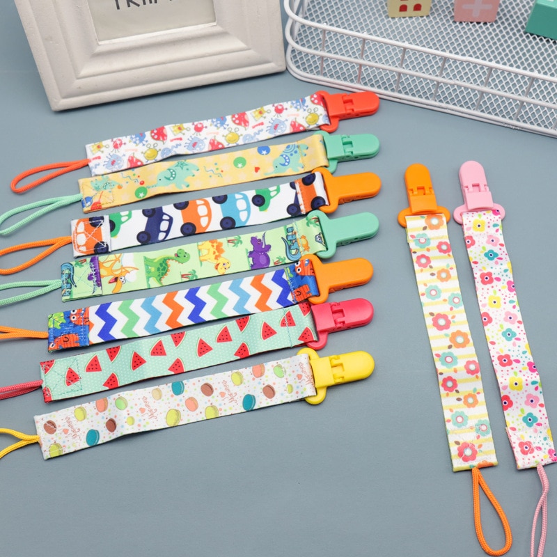 Baby Pacifier Chain Pacifier Clips Baby Accessories Rainbow Pacifier Holder