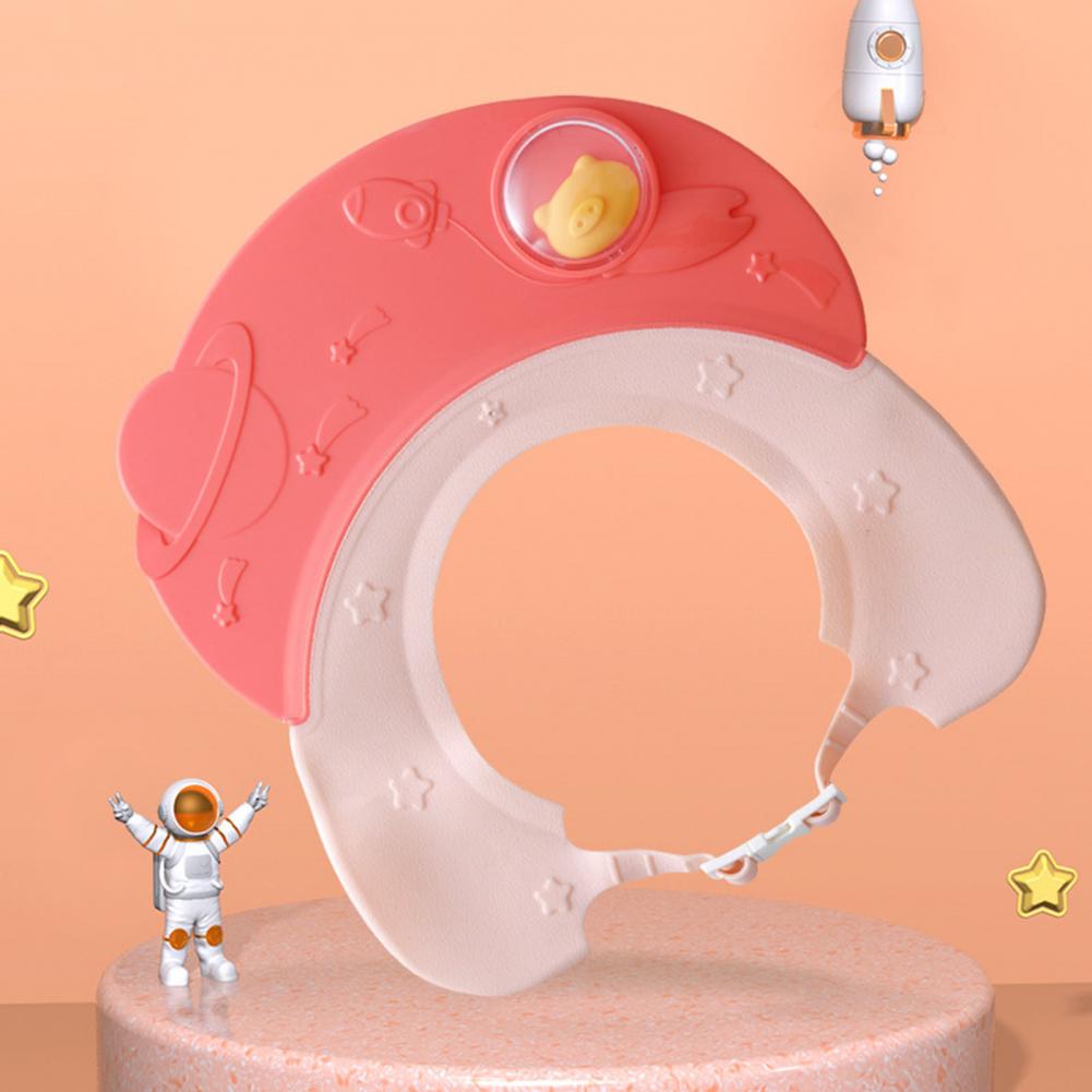 Waterproof Elastic Eyes Protection Infant Bathing Hat Bathroom Supplies for Home