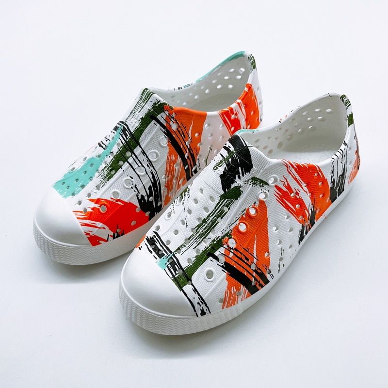 New Wnc Native Children's Shoes For Boys Girls Summer Breathable Quick Dry Water Hole Shoes Wading Breathable Sandals