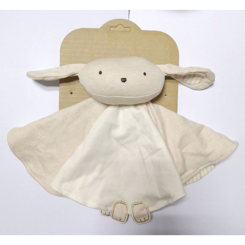 Baby Soother Appease Towel Bib Soft Cotton Animal Sleeping Doll Teether Infants Comfort Sleeping Nursing Cuddling Toys Shower