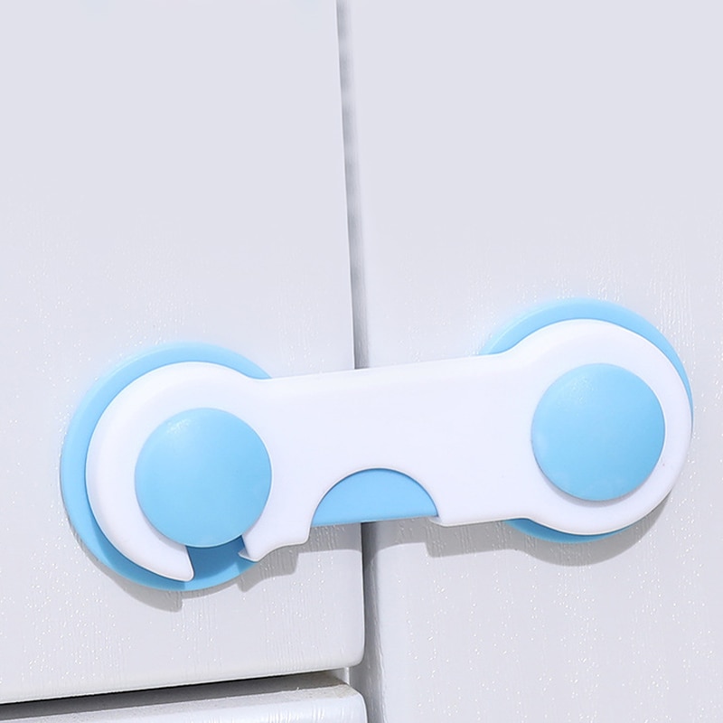 5/10PCs Child Lock Protection of Children Locking Doors for Children's Safety Kids Safety Plastic Drawer Lock Baby Safety
