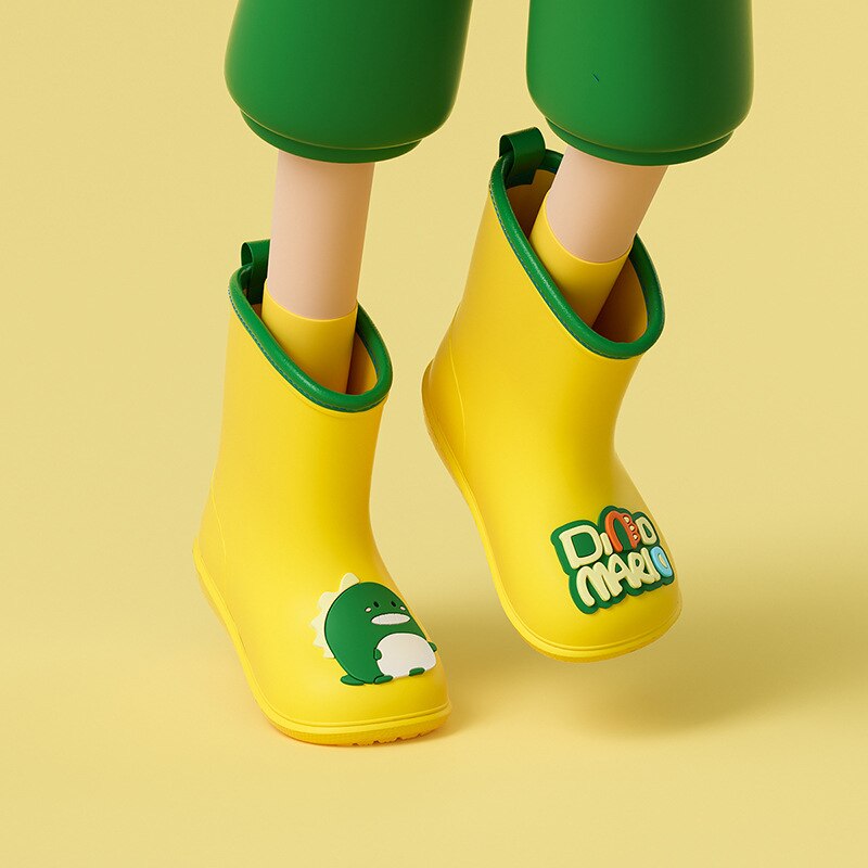 Rain Shoes Children Rain Boots Outdoor EVA Waterproof Baby Rainy Shoes Toddler Girl Boy Anti Slip Soft kids Water Rainbow Boots