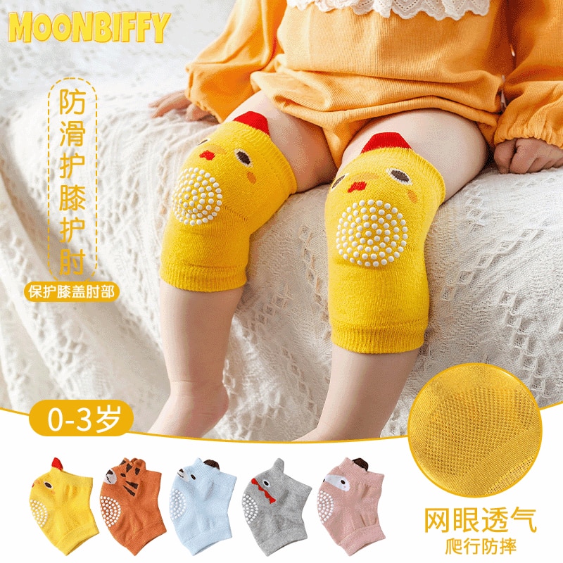 0-3 Years Baby Knee Pad Kids Safety Crawling Elbow Cushion Infant Toddlers Baby Leg Warmer Knee Support Protector Baby Kneecap