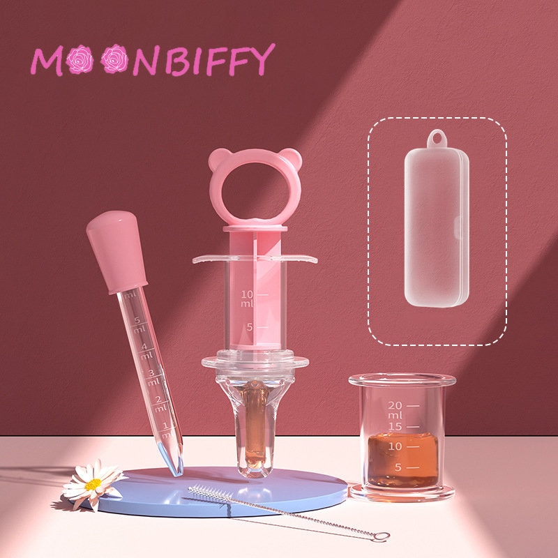 Cartoon Baby Medicine Feeder Infant Juice Dropper Feeder Baby Needle Squeeze Feeder Dispenser Pacifier With Box Baby Goods