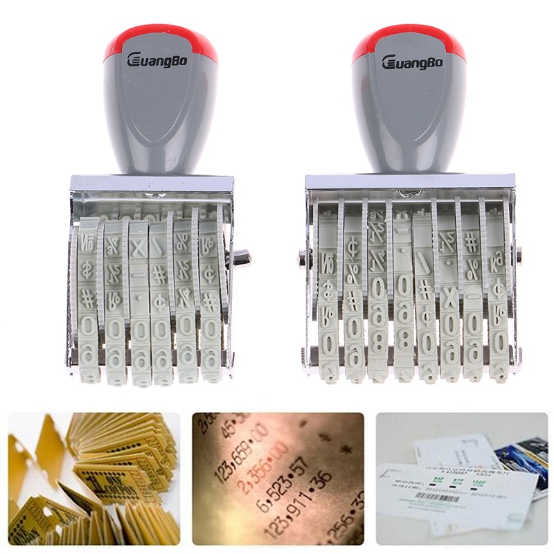 6-digit 8-digit roller number printing digital seal number stamp rotary printing