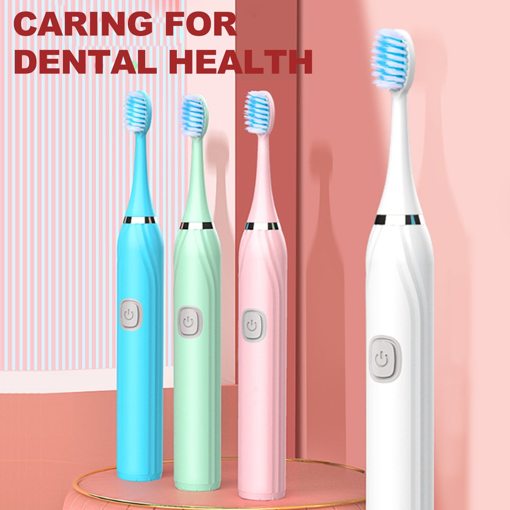 Electric Toothbrush Electric Soft Toothbrush Body Waterproof Coreless USB Battery For Adults and Children
