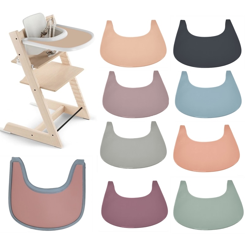 H37A Silicone Baby High Chair Mat Dining Placemat Easy Clean Anti-Dirty Highchair Cushion Tray Cover For High Chair Use