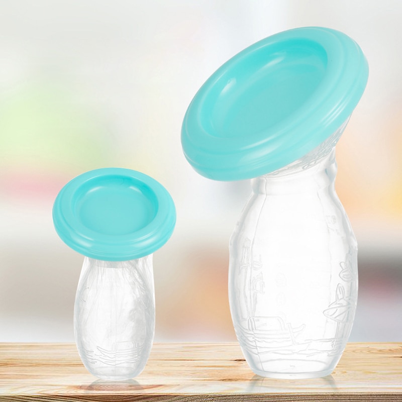 Mommy Breastfeeding Baby Feeding Breast Pumps Partner Manual Breast Milk Collector With Sucker Silicone Automatic Breast Pump