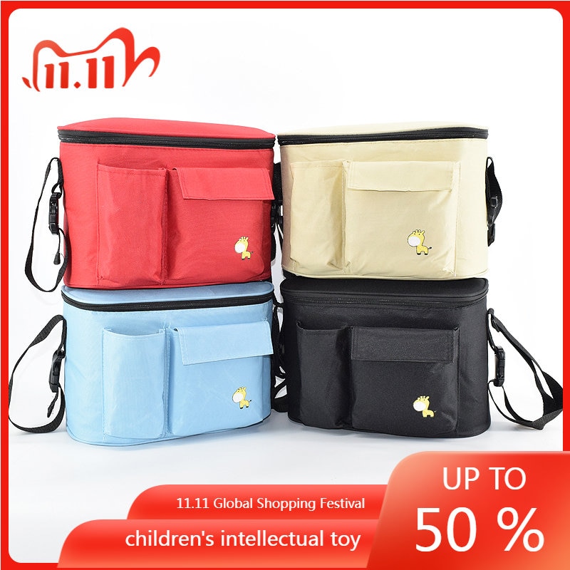 2022New Baby Stroller Organizer Diaper Bag Hanging Mummy Bags Travel Nappy Stroller Bags Baby Stroller Storage Accessories