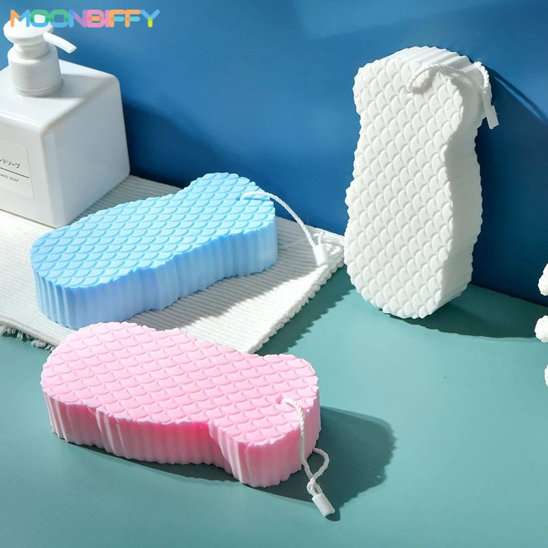 Children Bath Sponge Body Dead Skin Remover Exfoliating Massager Skin Cleaning Shower Brush Bath Baby Stuff