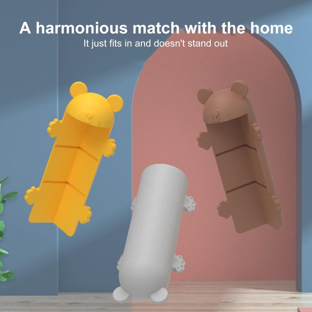 Soft Bright Color Anti-collision Bear Shape Baby Proofing Corner Guard Edge Corner Guard for Furniture