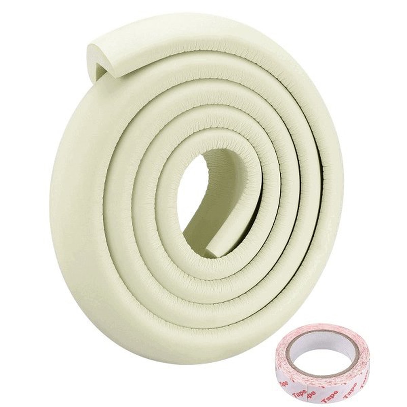 2 yards Cream Table Edge Corner Protector Strip