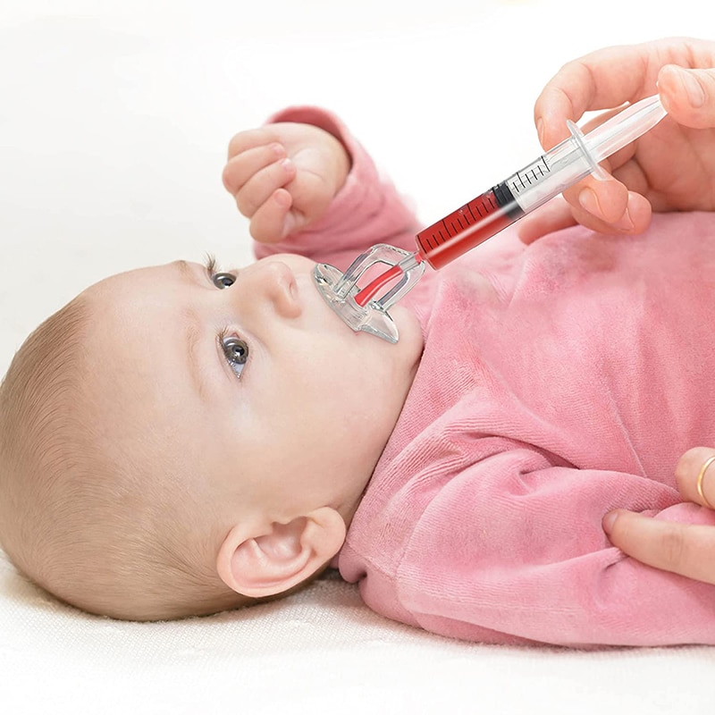 Baby Feeding Utensils Needle Feeder Squeeze Medicine Dropper Dispenser Pacifier Feeding Utensils Baby Accessories