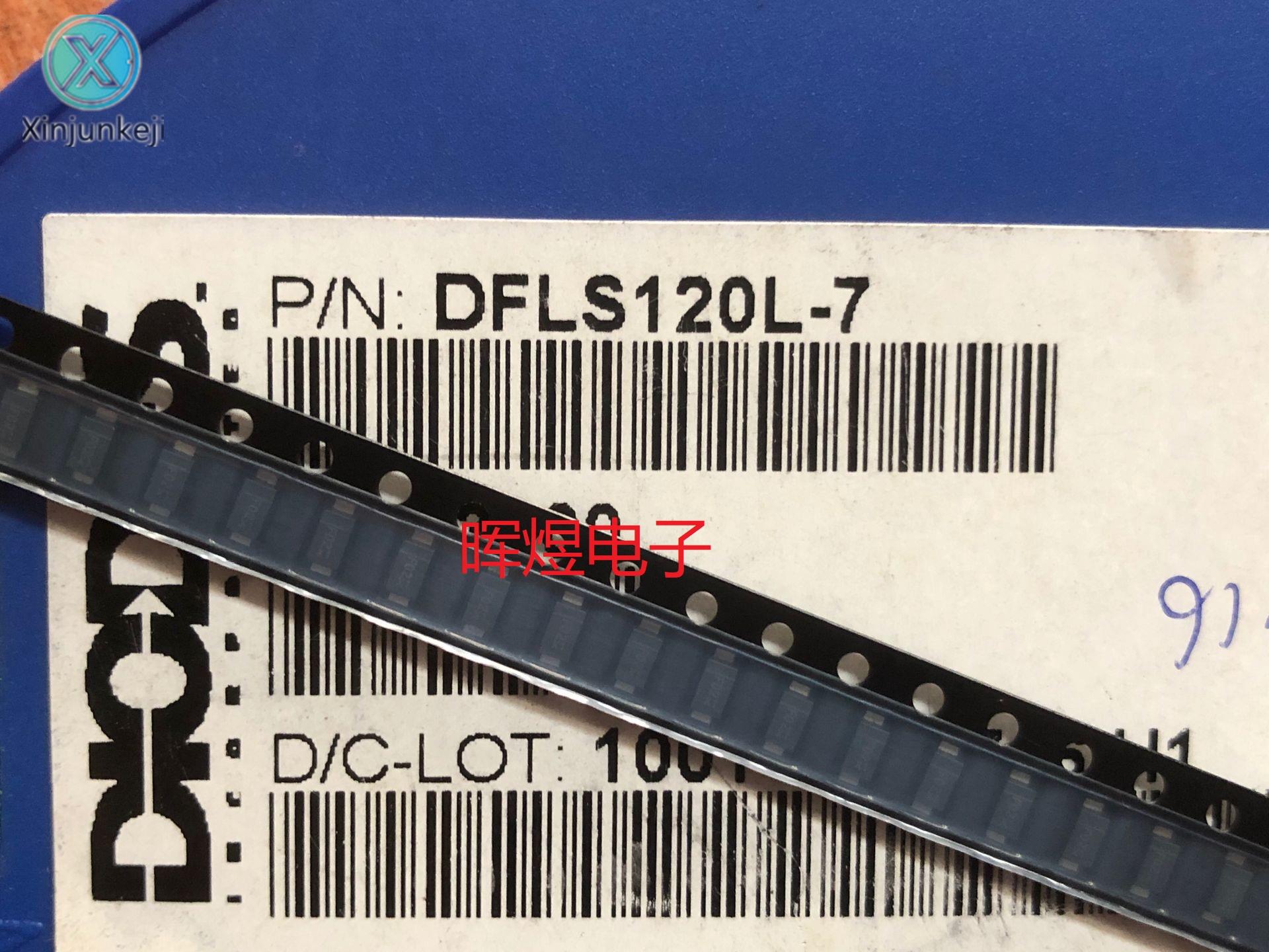 20pcs orginal new DFLS120L-7 DFLS120L Schottky diode SOD123 POWERDI-123