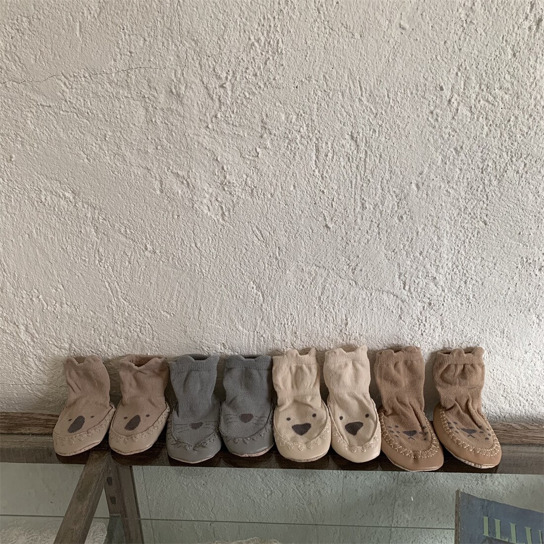 2022 Autumn Winter Baby Cartoon Animal Antiskid Floor Socks Infant Cute Casual Cotton Socks Toddler Fashion Anti-skidding Socks