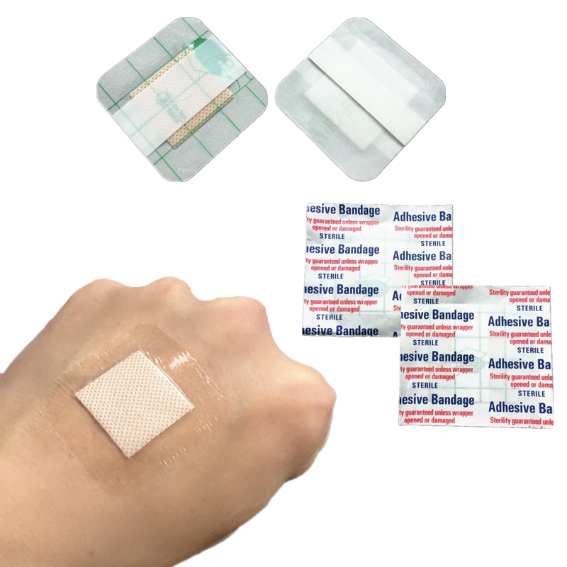50pcs/set Transparent Wound Patches Waterproof Hemostasis Band Aid for Baby Kids First Aid Medical Adhesive Bandage Woundplast