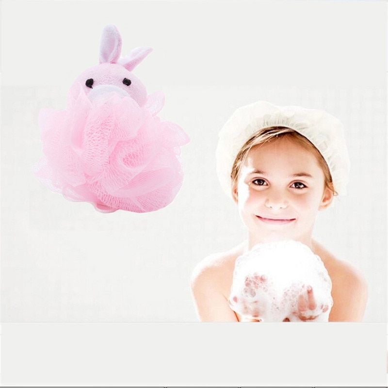 Child Kids Bath Brush Ball-shape Infant Shower Sponge Child Shower Bath Product Care Brand Cotton Rubbing Body Wash Towel