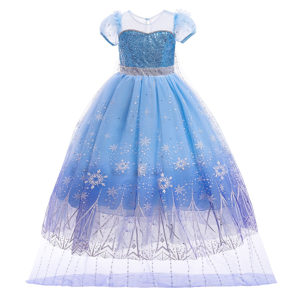 Teenage Girls Dress Summer Children's Clothing Party Elegant Princess Long Tulle Baby Girls Kids Lace Wedding Ceremony Dres