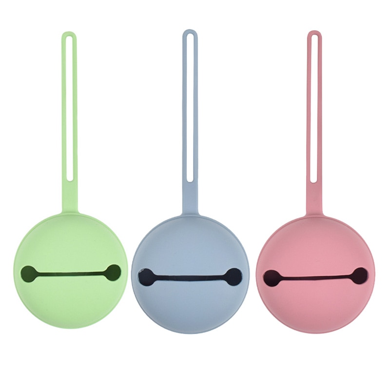 Cute Baby Silicone Pacifier Holder Bag Newborn Portable Soother Container Case Nipple Storage Box Pouch BPA Free
