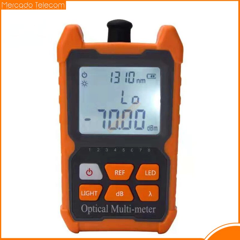 MINI OPM Handheld Mini Fiber Optical Power Meter Fiber Optical Cable Tester -70+6 or -50+26