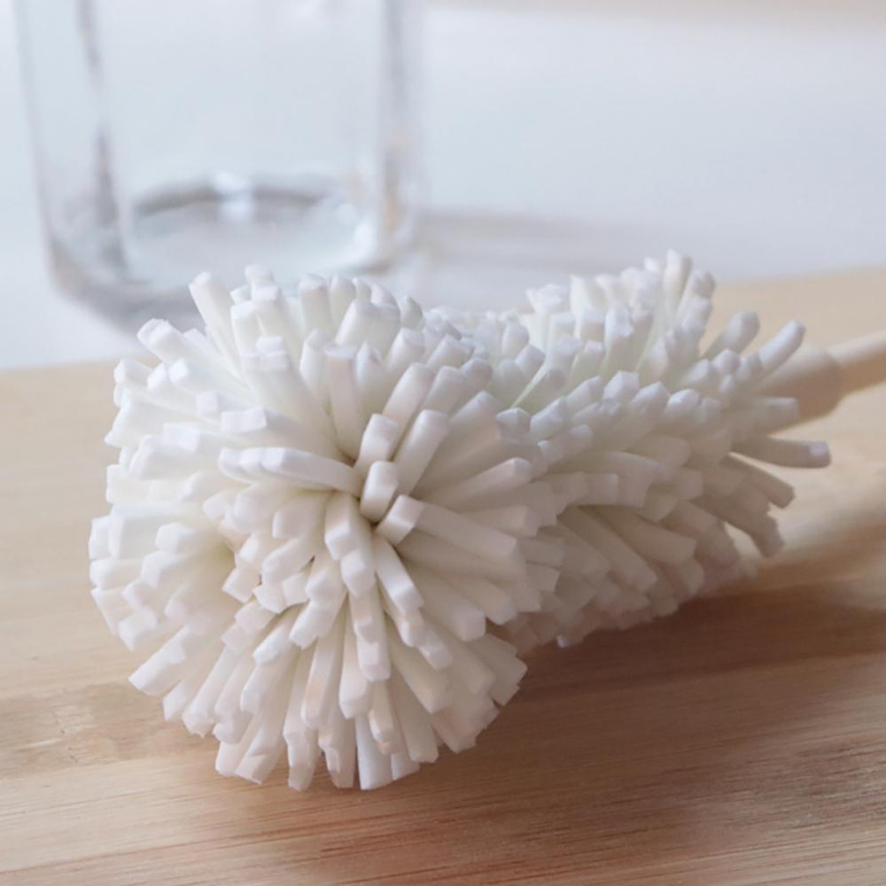 Cup Brush Cleaning Sponge Brush White Color Kitchen For Wineglass Bottle Coffe Tea Glass Cleaner Family Washing Brushes Tools