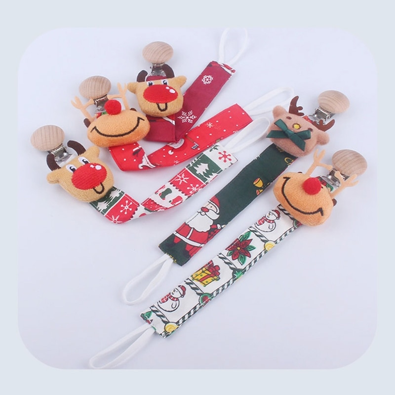 Baby Pacifier Clip Baby Teether Pacifier Chain Dummy Holder Nipple Leash Strap