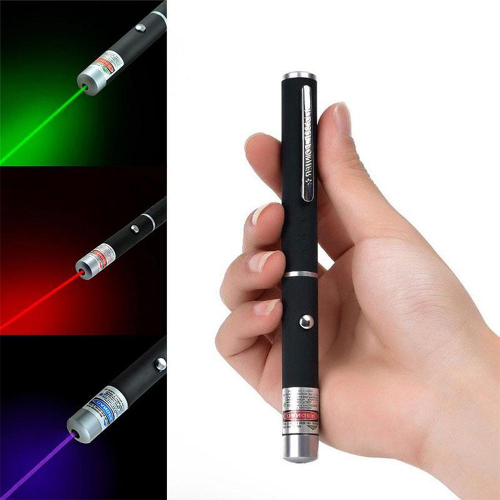 650nm 5mw Red Green Blue-Violet Light Pen Sand Table Pointer Pen For Office School Presentation Tease Cat Dog Puntero Pointeur