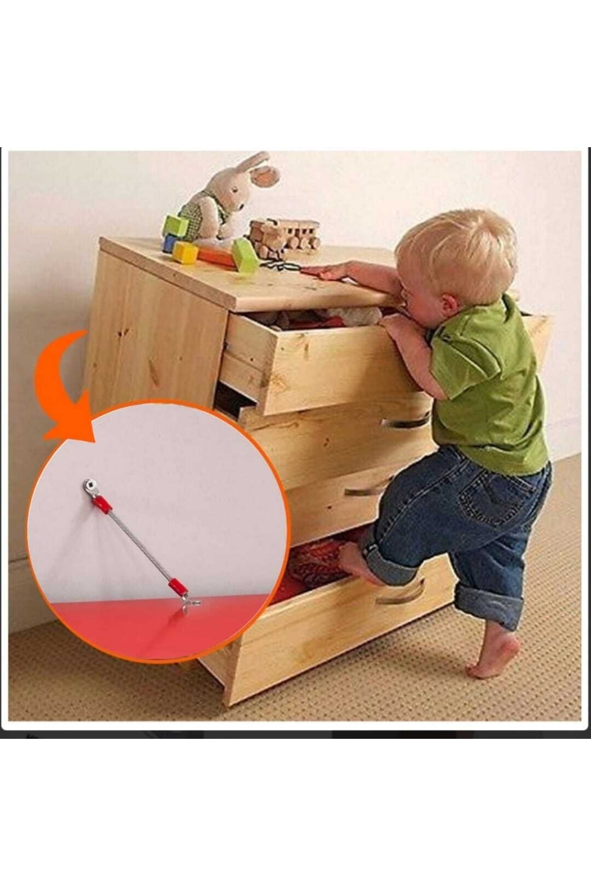 Furniture Earthquake Safety Apparatus X 10 Pieces