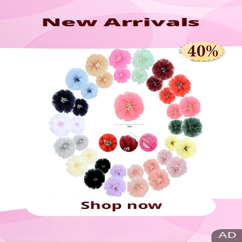 Baby Headband Newborn Rose Elastic Hair Band Chiffon Flower Rhinestone Lace Headbands Baby Girls Hair Accessories Headwear
